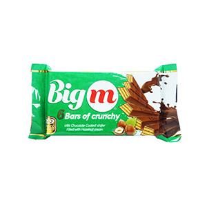 Big M Milk Choco With Hazelnut Cream 6Bars 45G