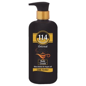 114 Amatoury Body Cream Oriental Gold Amber 500Ml
