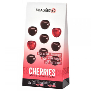 Dragees 42 Cherries Dark Chocolate G/F 150G
