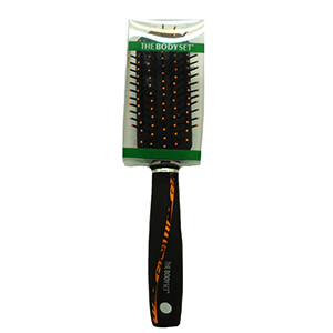The Body Set Hair Brush With Rubber Coating 3108
