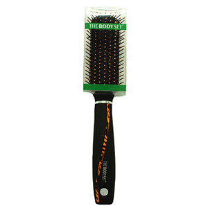 The Body Set Hair Brush With Rubber Coating 3109