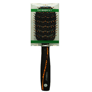 The Body Set Hair Brush With Rubber Coating 3110