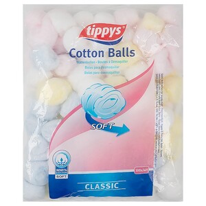 Tippys Cotton Balls 100 Pieces