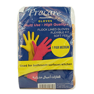 Procare Household Gloves Meduim