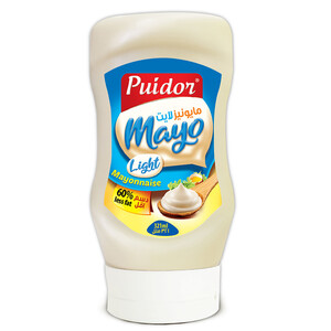 Puidor Mayonnaise Light Squeezable 321Ml