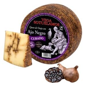Vega Mancha Sheep Cheese With Black Garlic
