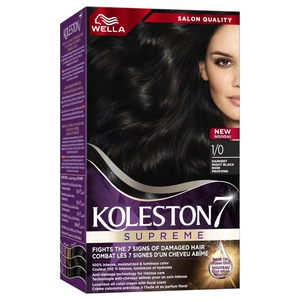 Koleston Supreme Hair Color Darkest Night Black 1/0 50Ml
