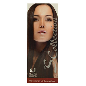 S Collection Hair Cream Color 6.1 Dark Ash Blond