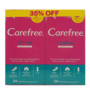 Carefree Cotton 34'S*2 -35%Off