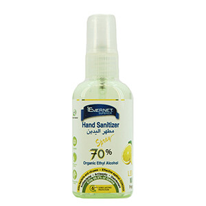 Evernet Hand Spray Sanitizer Lemon Mint 60Ml