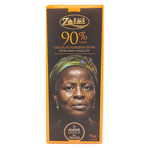 Zaini N.D.D. Extra Darc Chocolate 90%Cocoa 75G