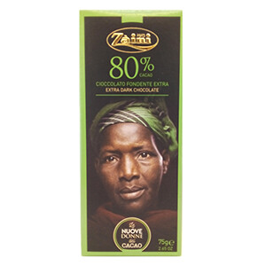 Zaini N.D.D. Extra Dark Chocolate 80%Cocoa 75G