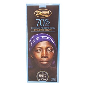 Zaini N.D.D. Extra Dark Chocolate 70%Cocoa 75G