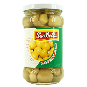 La Bella Whole Mushrooms Jar 280G