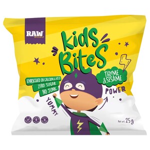Raw Kids Bites Thyme & Sesame 25G