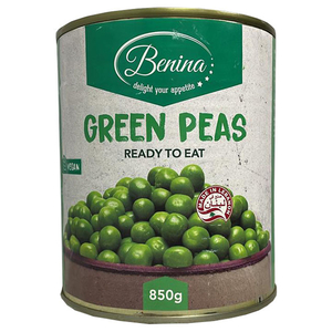Benina Green Peas 800G
