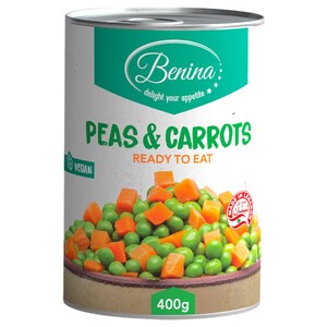 Benina Peas & Carrots 400G