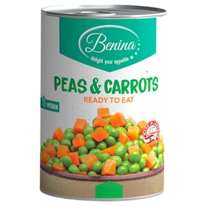 Benina Peas & Carrots 800G