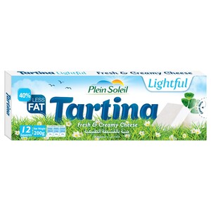 Plein Soleil Tartina Creamy Cheese Lightful 12 Squares 200G