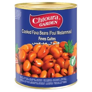 Chtoura Garden Cooked Fava Beans 850G