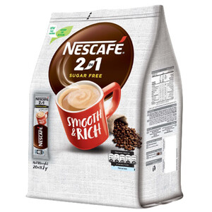 Nescafe 2In1 Sugar Free 11.7G X20