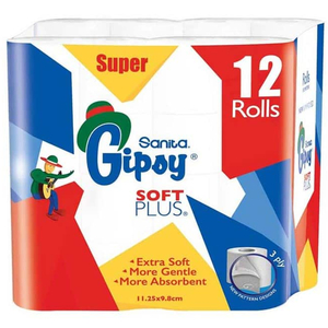 Gipsy Tlt Soft Plus 3Ply 12Rolls