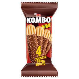 Eti Kombo Dipped Biscuits With Chocolate 44.5G