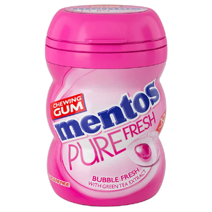 Mentos Gum Pure Fresh Bubble Fresh 10 Pieces 20G