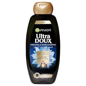 Ultra Doux Shampoo Black Charcoal & Nigella Seed 600Ml