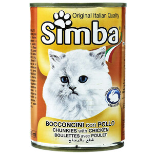 Simba Cat Can Chicken 415G