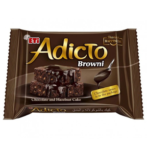 Eti Adicto Browni Chocolate & Hazelnut 200G