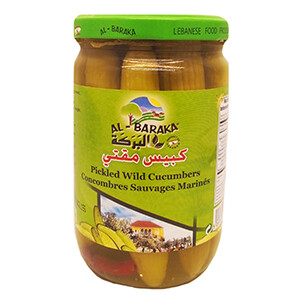 Al Baraka Pickled Wild Cucumbers 650G