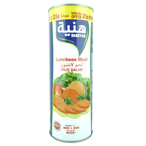 Haneyah Beef Luncheon Meat 830G+20G Free