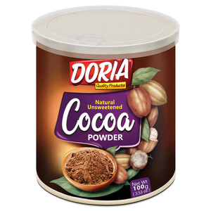 Doria Cocoa Powder Tin 100G