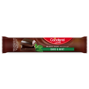 Canderel Dark Chocolate With Mint Sugar Free 30G