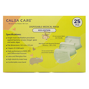 Calea Care Face Mask Kids Size 25Pcs