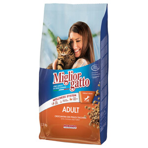 Miglior Gatto Cat Food Croquette Pollo 1.5Kg