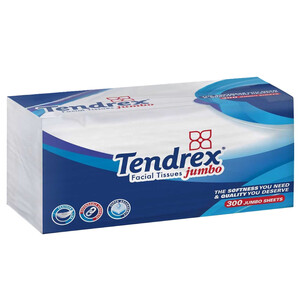Tendrex Facial Tissue Jumbo 300 Sheets