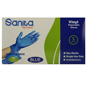 Sanita My Home Vinyl Gloves Small
