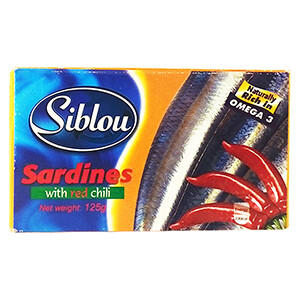 Siblou Sardine With Red Chili 125G