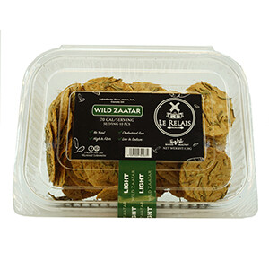 Le Relais Wild Zaatar Crackers Light 120G