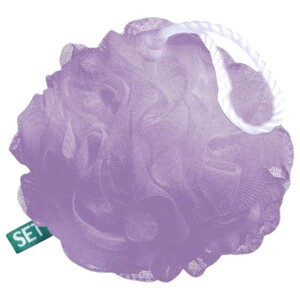 The Body Set Violet Mesh Bath Sponge