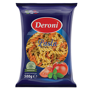 Deroni Fusilli Tricolor 500G
