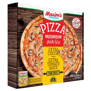 Maxim's Frozen Mushroom Pizza 400G