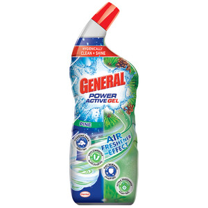 Der General Toilet Bowl Cleaner Power Active Gel Pine 750Ml