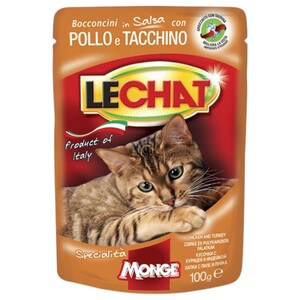 Lechat Cat Food Chicken And Turkey 100G