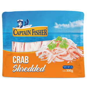 Captain Fisher Frozen Crab Shreded 300G