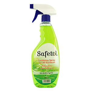 Safetol Sanitizing Spray 650Ml
