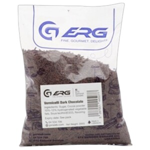 Erg Vermicelli Dark Chocolate 200G