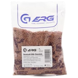 Erg Vermicelli Milk Chocolate 200G